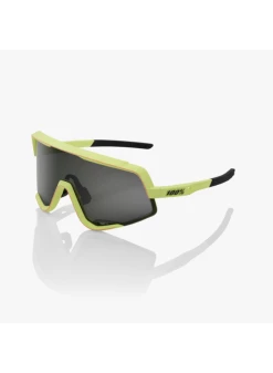 100% Glendale Soft Tact Washed Out Neon Yellow Smoke Lens