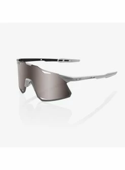100% Hypercraft Matte Stone Grey HiPER® Silver Mirror Lens