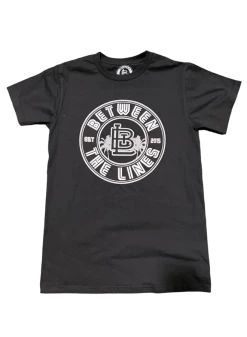 Between The Lines Badge Palm Tree T-Shirt -Baseball Apparel Shop between the lines between the lines badge palm tre 2