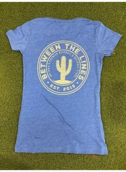 Between The Lines Womens Cactus T-Shirt -Baseball Apparel Shop between the lines between the lines womens cactus 5