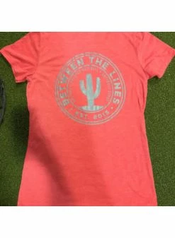 Between The Lines Womens Cactus T-Shirt -Baseball Apparel Shop between the lines between the lines womens cactus 7