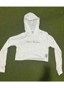 Between The Lines Womens Long Sleeve Crop Top -Baseball Apparel Shop between the lines between the lines womens long sl 2