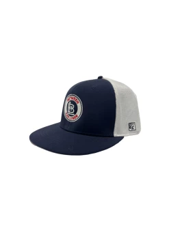 Between The Lines BTL Game Fitted Hat White Stamp