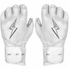 Bruce Bolt Chrome Series Long Cuff Batting Gloves