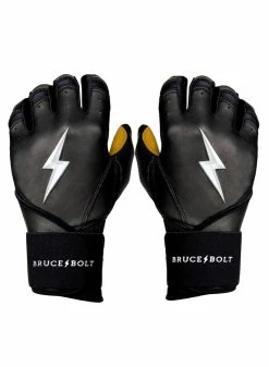 BRUCE BOLT PREMIUM PRO LONG CUFF BATTING GLOVES