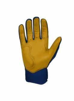 Bruce Bolt Premium Short Cuff Navy/Gold -Baseball Apparel Shop bruce bolt bruce bolt premium short cuff navy gold 4