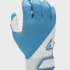 Easton Fundamental Youth Fastpitch Batting Gloves White/Carolina Blue -Baseball Apparel Shop easton easton fundamental youth fastpitch batting 2