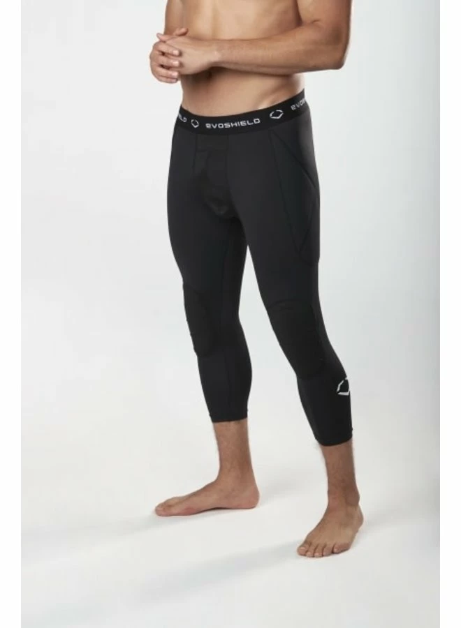Evoshield 3/4 Sliding Tights Black 4 Evoshield 3/4 Sliding Tights Black - Image 2
