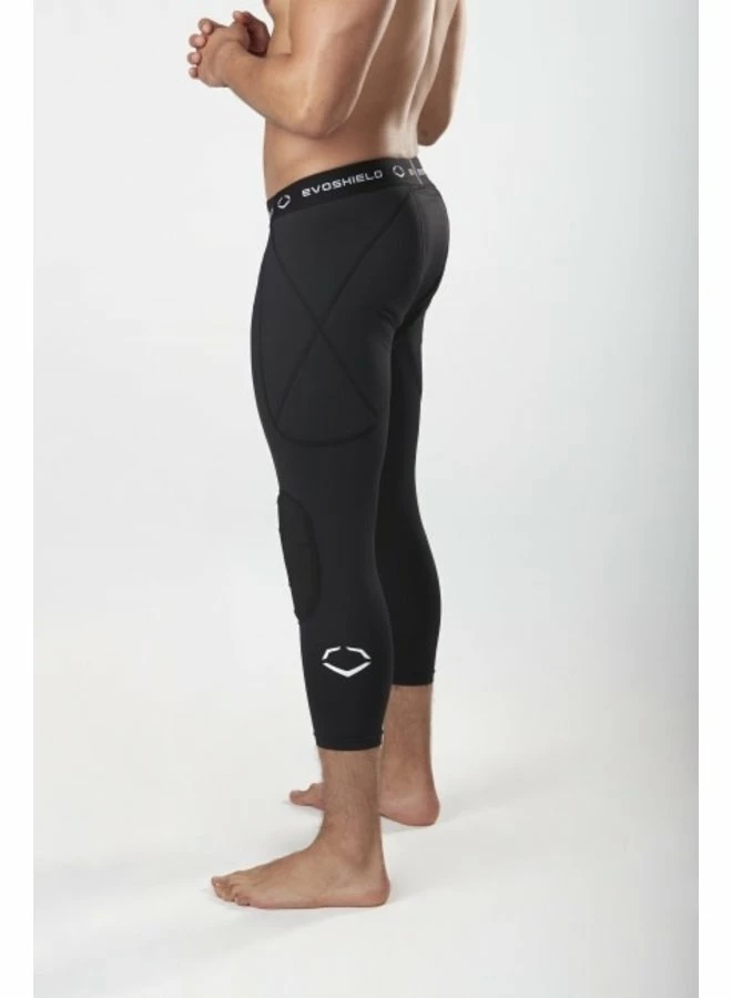 Evoshield 3/4 Sliding Tights Black 5 Evoshield 3/4 Sliding Tights Black - Image 3