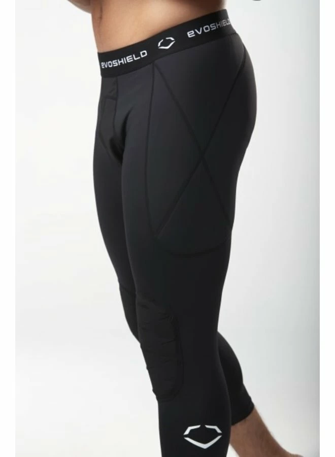 Evoshield 3/4 Sliding Tights Black 8 Evoshield 3/4 Sliding Tights Black - Image 6