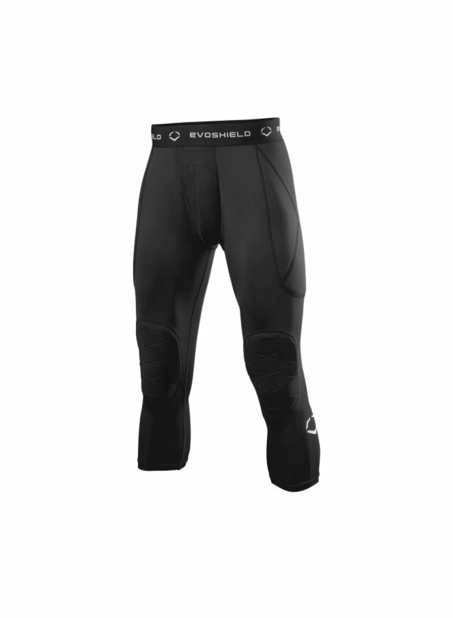 Evoshield 3/4 Sliding Tights Black 3 Evoshield 3/4 Sliding Tights Black