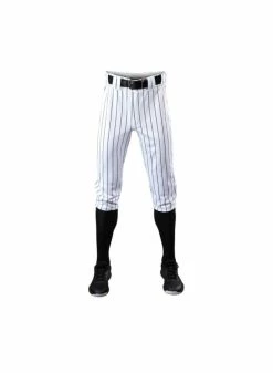 Evoshield Mens Salute White Knicker W/Black Pinstripe