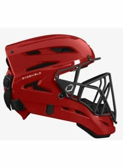 Evoshield Pro-SRZ Catchers Helmet Scarlet -Baseball Apparel Shop evoshield evoshield pro srz catchers helmet scarle 1