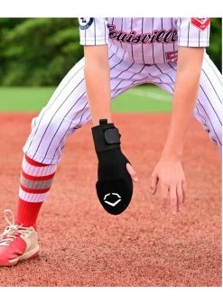 Evoshield Youth Sliding Mitt Black -Baseball Apparel Shop evoshield evoshield youth sliding mitt black 2