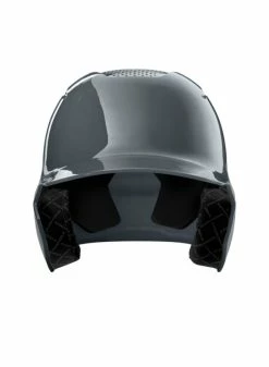 Wilson Evoshield XVT Batting Helmet Glossy Charcoal Int -Baseball Apparel Shop evoshield wilson evoshield xvt batting helmet glos 15