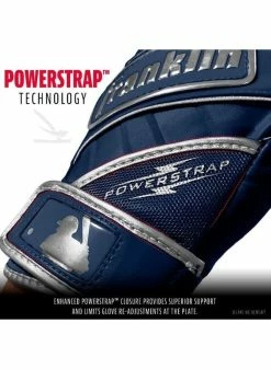 Franklin Powerstrap Chrome Series Navy -Baseball Apparel Shop franklin franklin powerstrap chrome series navy 3