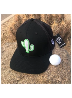 Gonzo's Gear By Luis Gonzalez Gonzo's Gear Cactus Golf Hat - Black