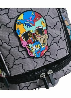 Hunter Green Hunna G Cracked Skull Bat Bags -Baseball Apparel Shop hunter green hunter green hunna g cracked skull ba 1