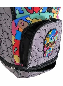Hunter Green Hunna G Cracked Skull Bat Bags -Baseball Apparel Shop hunter green hunter green hunna g cracked skull ba 2