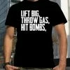 Juco Bandit Lift Big Throw Gas Hit Bombs T-Shirt Blk -Baseball Apparel Shop juco bandit juco bandit lift big throw gas hit bom