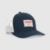 Marucci Established Patch Trucker Snapback Hat Navy/White -Baseball Apparel Shop marucci marucci established patch trucker snapback