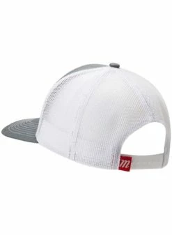 Marucci Established Patch Trucker Snapback Hat Gray/White -Baseball Apparel Shop marucci marucci established patch trucker snapback 3