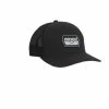 Marucci Rubber Cross Patch Trucker Hat Black/Black