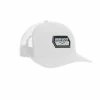 Marucci Rubber Cross Patch Trucker Hat White/White -Baseball Apparel Shop marucci marucci rubber cross patch trucker hat whi