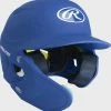 Rawlings MACH One-Tone Matte Helmet W/Adjustable Face Guard Matte Royal Senior LHB -Baseball Apparel Shop rawlings mach one tone matte helmet w adjustable f