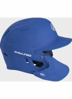 Rawlings MACH One-Tone Matte Helmet W/Adjustable Face Guard Matte Royal Senior LHB -Baseball Apparel Shop rawlings mach one tone matte helmet w adjustable f 2