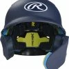 Rawlings MACH One-Tone Matte Helmet W/Adjustable Face Guard Matte Navy 2 Rawlings MACH One-Tone Matte Helmet W/Adjustable Face Guard Matte Navy -Baseball Apparel Shop rawlings mach one tone matte helmet w adjustable f 5