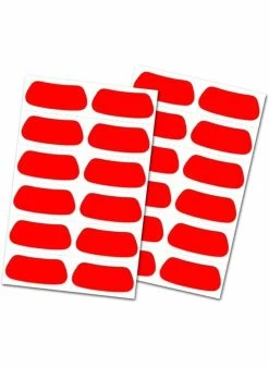 Rawlings Eye Black Stickers (Red)