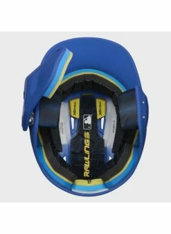Rawlings Mach One-Tone Helmet W/ADJUST Matte Royal Jr LHB -Baseball Apparel Shop rawlings rawlings mach one tone helmet w adjust ma 3