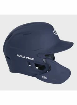 Rawlings Mach One-Tone Matte Helmet W/Adjustable Face Guard Matte Navy Jr LHB 11 Rawlings Mach One-Tone Matte Helmet W/Adjustable Face Guard Matte Navy Jr LHB -Baseball Apparel Shop rawlings rawlings mach one tone matte helmet w adj 4