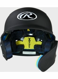Rawlings MACH One-Tone Matte Helmet W/Adjustable Face Guard - RHB Matte Black -Baseball Apparel Shop rawlings rawlings mach one tone matte helmet w adj 7