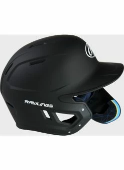 Rawlings MACH One-Tone Matte Helmet W/Adjustable Face Guard - RHB Matte Black -Baseball Apparel Shop rawlings rawlings mach one tone matte helmet w adj 8