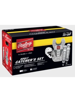 Rawlings Velo 2.0 Catcher's Gear Set : Black/Graphite