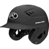 Rawlings VELO R6 JR Helmet MATTE BLK -Baseball Apparel Shop rawlings rawlings velo r6 jr helmet matte blk
