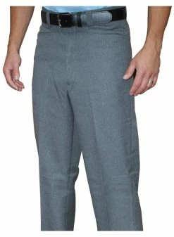 Smitty Flat Front Plate Pant Heather Grey