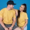 State Forty-Eight State Forty Eight Unisex Crew Mustard & Mustard -Baseball Apparel Shop state forty eight state forty eight unisex crew mu