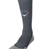 Wilson Evoshield Grey Training Crew Sock M