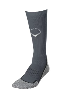 Wilson Evoshield Grey Training Crew Sock M