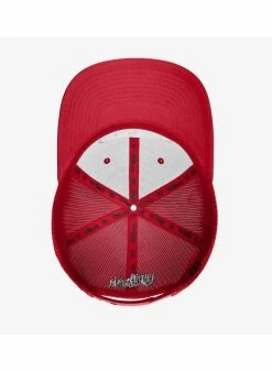 Wilson A2000 Leather Patch Snapback Scarlet Hat -Baseball Apparel Shop wilson wilson a2000 leather patch snapback scarlet 2